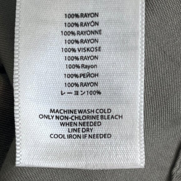 Michael Kors Pullover Shirt Dress in Light Olive Green, Size M - Picture 15 of 15